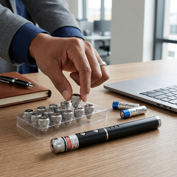 12 Caps Laser Pen Pointer
