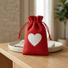 Charming Heart‑Design Gift Bag