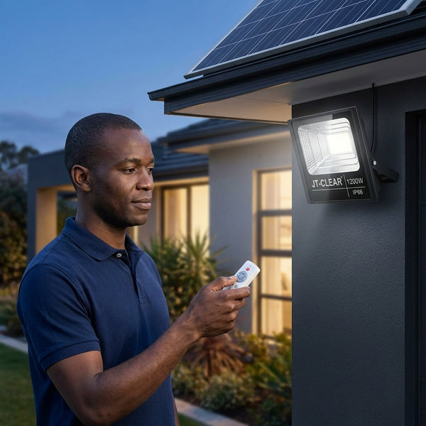 1200W Automatic Solar Flood Lamp
