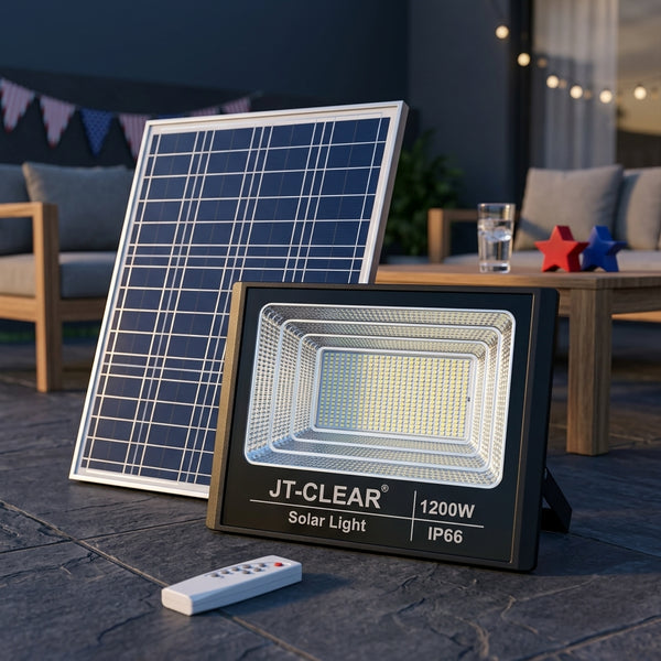 1200W Automatic Solar Flood Lamp