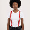 Heartprint Adjustable Suspenders