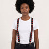 Heartprint Adjustable Suspenders