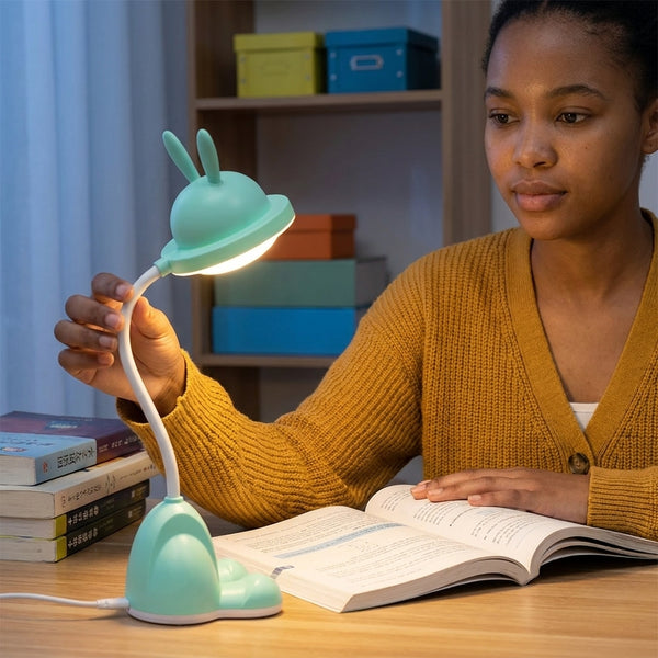 Multi-function Rechargeable LED Desk Lamp with Phone Holder