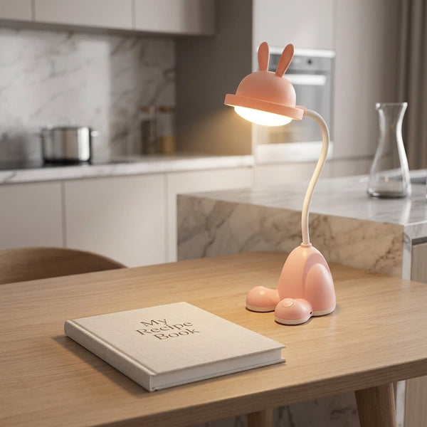 Multi-function Rechargeable LED Desk Lamp with Phone Holder