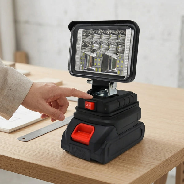 9W 1440LM Outdoor Camping Emergency Flashlight Work Light