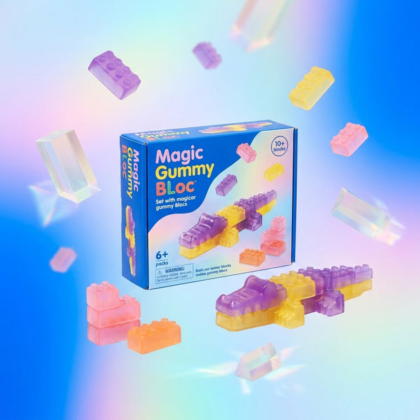 Colorful Soft Sensory Squishy Building Blocks
