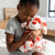 Cuddly Heart Dog Plush 20cm for Gifts