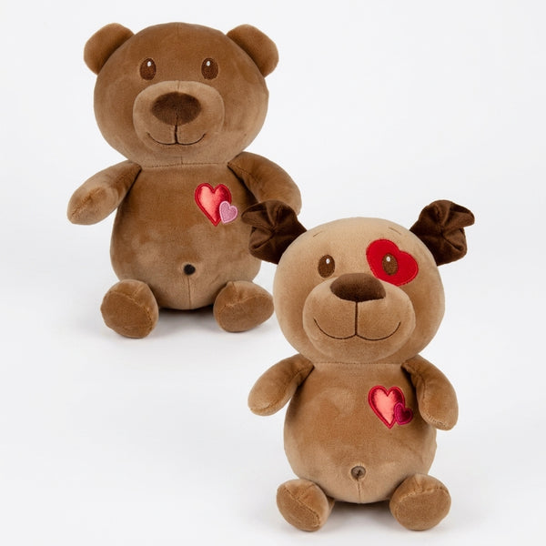 Brown Plush Love Bear / Puppy for Gifts