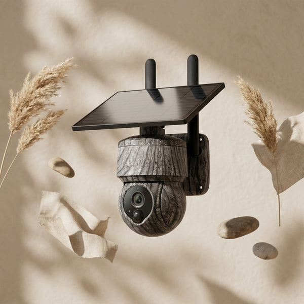 4MP 4G Solar Battery Powered Security Camera