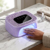 Professional Cordless Rechargeable 168W UV LED Nail Lamp