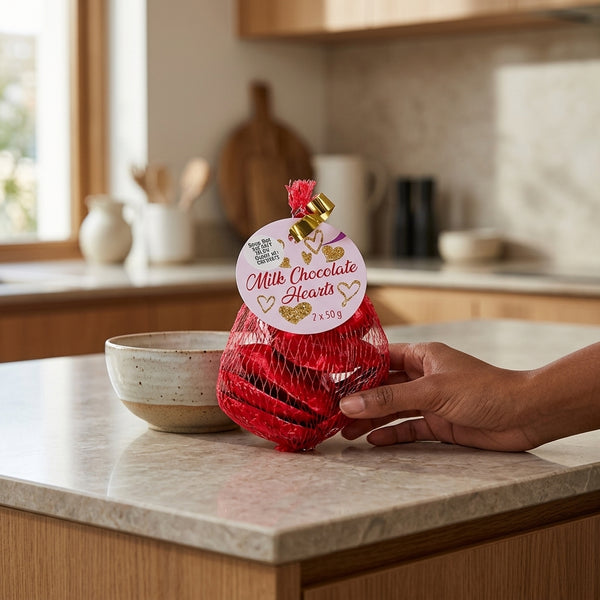 Creamy Milk Chocolate Heart Treats 50g