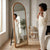 Wood Accent Body Mirror