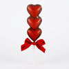 Triple Heart Chocolate Love Lolly
