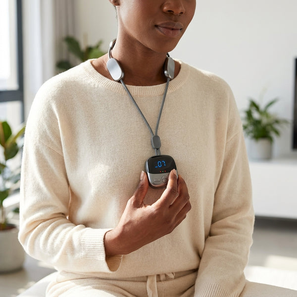 Handheld Micro Current Massage Device for Body Pain Relief