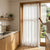 2 Piece Adjustable Wood Grain Curtain Rod Set