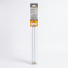 Adjustable Wood Grain Plastic Curtain Rod 40–70cm