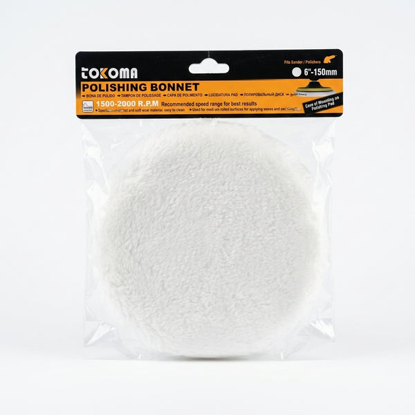 180mm Wool Polishing Bonnet
