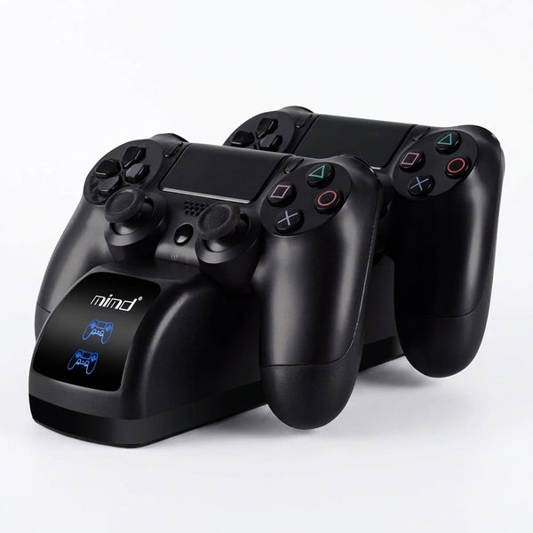 Dual Controller LED Indicator Charging Stand