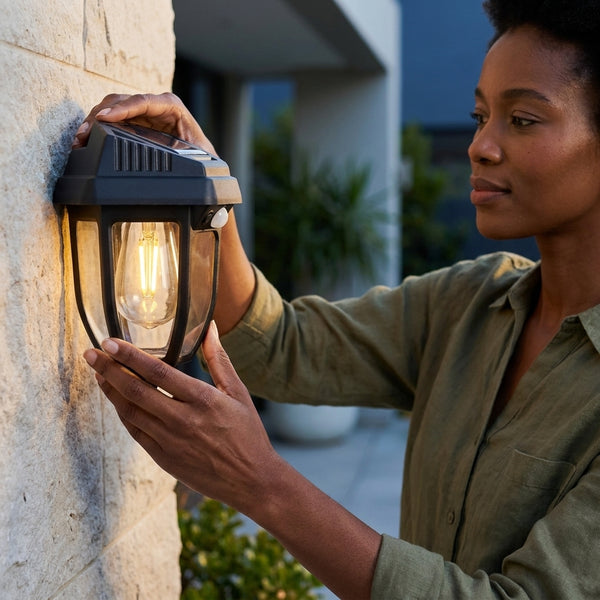 Super Bright Solar Powered Motion Sensor Wall Lamp