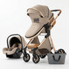 Baby Stroller with Car Seat and Mommy Bag
