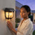 Outdoor Courtyard Solar Powered Wall Lamp