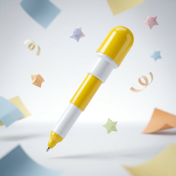 Capsule-Shaped Writing Pen - Fun & Functional Writing Tool