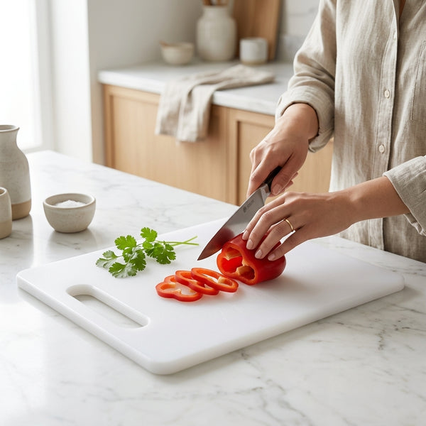 Modern Design Portable PP Plastic Kitchen Cutting Board