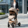 Baby Stroller with Car Seat and Mommy Bag