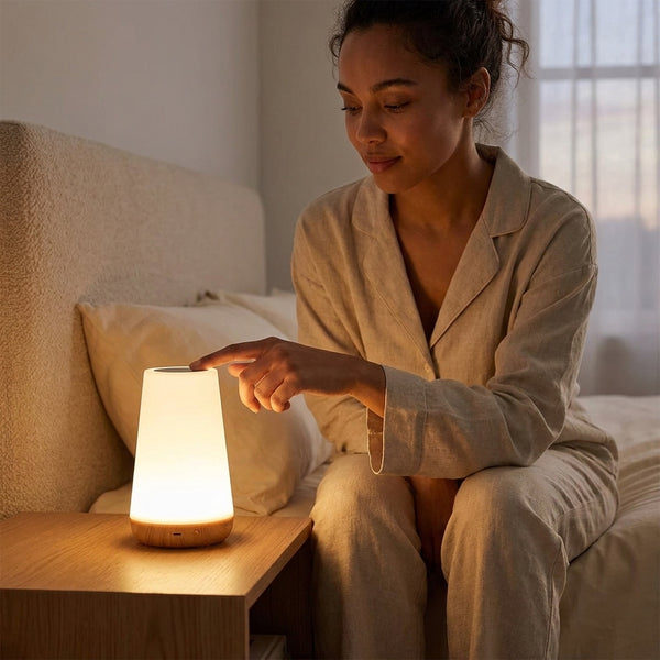 Portable USB Rechargeable Remote Control Dimmable Touch Lamp