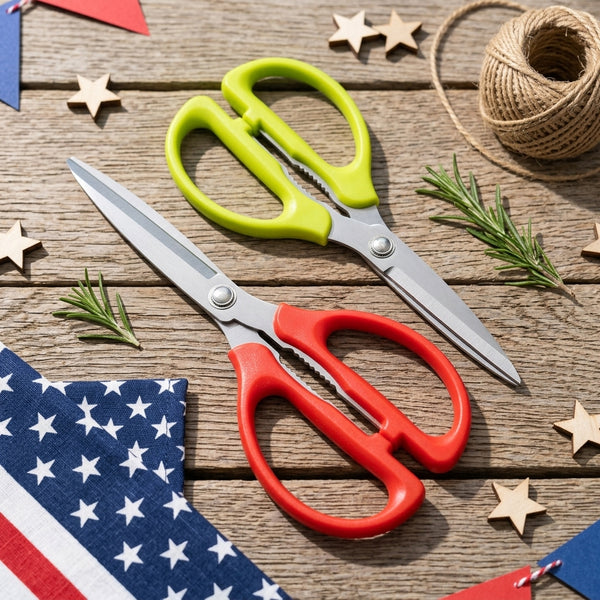 Heavy-Duty Stainless Steel BBQ & Kitchen Cutting Shears
