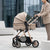 Baby Stroller with Car Seat and Mommy Bag