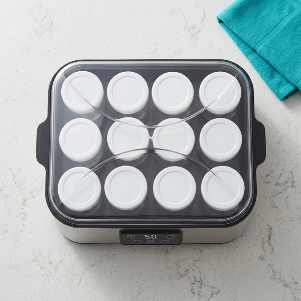 Yogurt Maker with 12 Cups (180ml Each)
