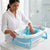 Foldable Baby Bathtub with Temperature Sensor