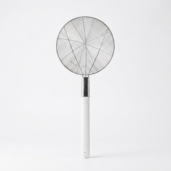 Stainless Steel Wooden Handle Mesh Strainer 24CM