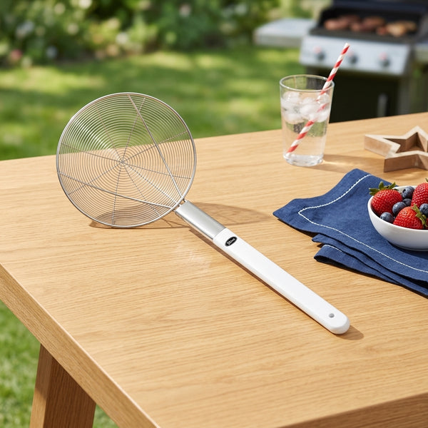 Spider Strainer Skimmer with Wooden Handle 16CM