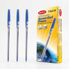 12 pcs Semi-Gel Pen with Narrow Cap Blue