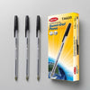 12 pcs Cone Tip 0.1mm Semi-Gel Pens Black