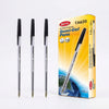 12 pcs Cone Tip 0.1mm Semi-Gel Pens Black