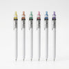 6 Black Office Pens 0.7 (Semi‑Gel)