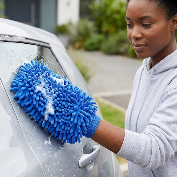 Scratch-Free Car Wash Glove Sponge