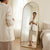 Aluminum Alloy Full Length Arch Floor Mirror