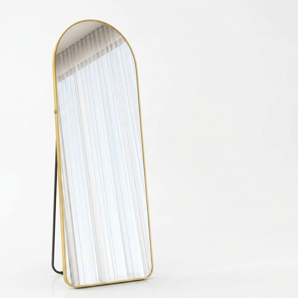 Aluminum Alloy Full Length Arch Floor Mirror
