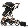 Foldable Baby Stroller Lightweight Compact Travel Pram
