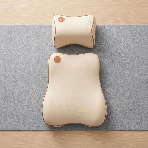 Polyester Car Cushion and Massage Lumbar Support