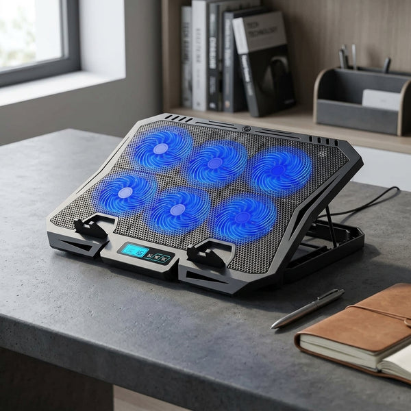 Cooling Game Pad With 6 Fans