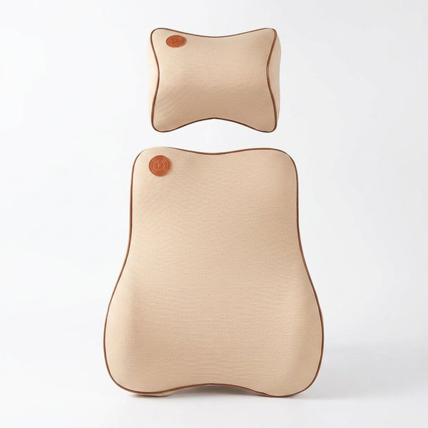 Polyester Car Cushion and Massage Lumbar Support