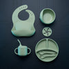 5 Pieces Silicone Baby Feeding Set