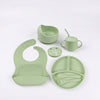 5 Pieces Silicone Baby Feeding Set