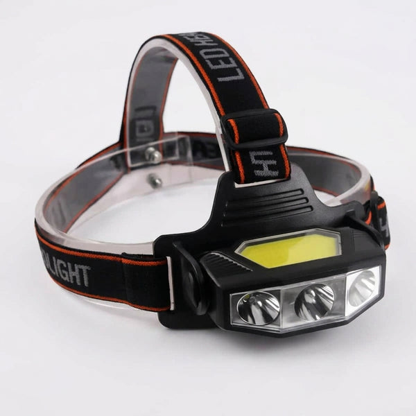 High-Power USB Charging Waterproof Headlight