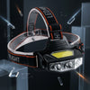 High-Power USB Charging Waterproof Headlight